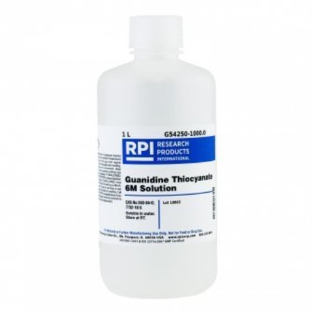RPI Guanidine Thiocyanate 6M Solution, 1 L G54250-1000.0
